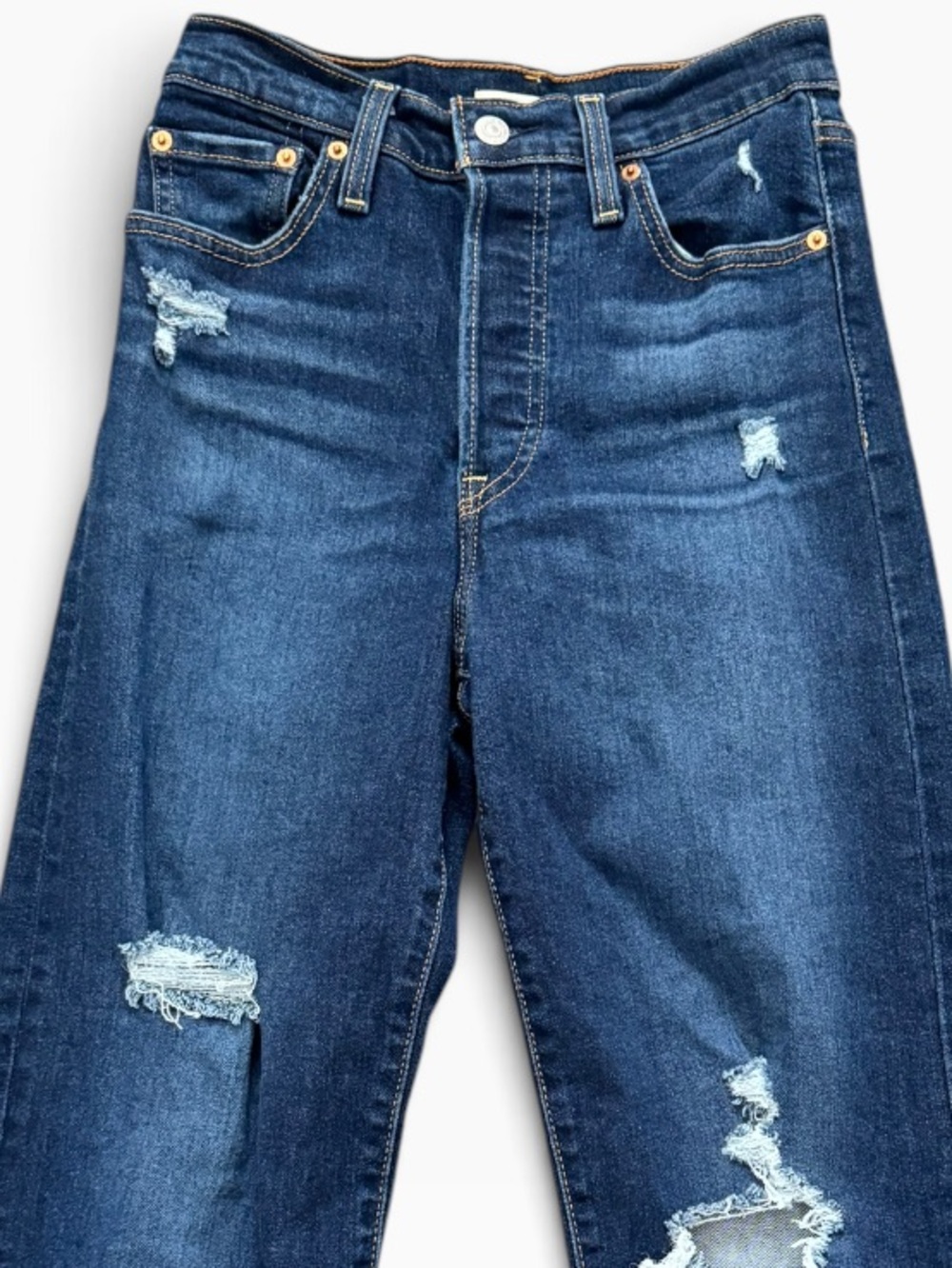 Levi’s Ribcage straight jeans size 25 - Picture 8 of 8